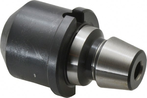 Royal Products - R8 Quick Change Taper Shank 5/8" Hole End Mill Holder/Adapter - 1-9/16" Nose Diam, 1-5/8" Projection - Exact Tooling