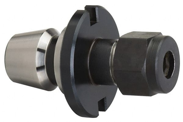 Royal Products - 3/8" Capacity, 1-9/16" Projection, R8 Quick Change Taper Shank, DA200 Collet Chuck - 0.0005" TIR - Exact Tooling