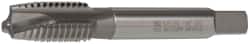 OSG - 5/8-11 UNC, 3 Flute, Bright Finish, High Speed Steel Spiral Point Tap - Plug Chamfer, Right Hand Thread, 3-13/16" OAL, 1-13/16" Thread Length, 0.48" Shank Diam - Exact Tooling
