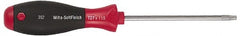 Wiha - T9 Torx Driver - 2.4" Blade Length, Ergonomic Handle - Exact Tooling