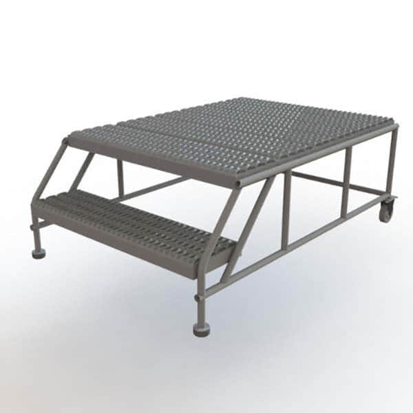 TRI-ARC - Rolling & Wall Mounted Ladders & Platforms Type: Rolling Work Platform Style: Steel Work Platform - Exact Tooling