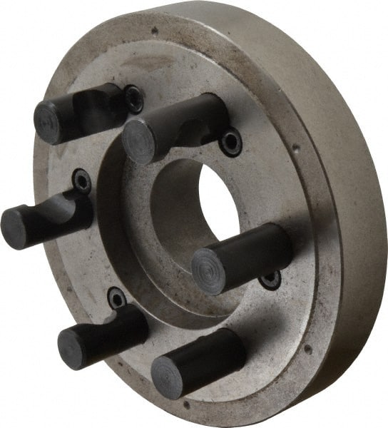 BTC - Adapter Back Plate for 8-1/4" Diam Self Centering Lathe Chucks - D1-6 Mount - Exact Tooling