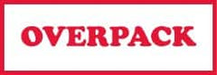 NMC - Overpack Shipping Label - 2" High x 6" Wide - Exact Tooling