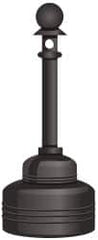 NMC - 5 Qt Polyethylene Cigarette & Cigar Receptacle - 15-1/4" Wide x 37-3/4" High - Exact Tooling