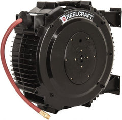Reelcraft - 50' Spring Retractable Hose Reel - 232 psi, Hose Included - Exact Tooling