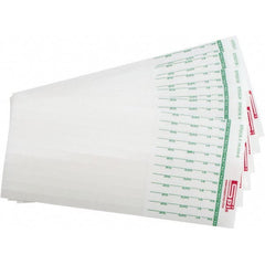 SPI - Calibration Label - Legend: Calibration, English, Green & White, 6" Long x 1/4" High, No Coating - Exact Tooling