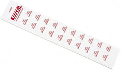 SPI - Inspection Label - Legend: Void If Seal Damaged, English, Red & White, No Coating - Exact Tooling