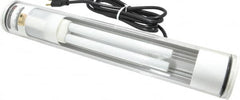 Electrix - 13 NEMA Rated, 18 Watt, Tube Machine Light - Bracket Mount, 9 Ft. Cord, 17 Inch Tube, Integrated Ballast, Black - Exact Tooling