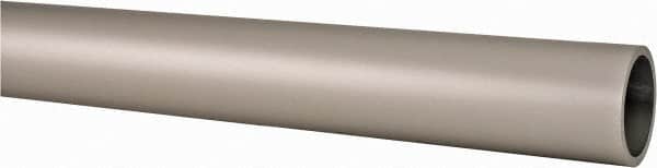 Hollaender - 8' Long, Aluminum Handrail - 1-1/4" Pipe - Exact Tooling