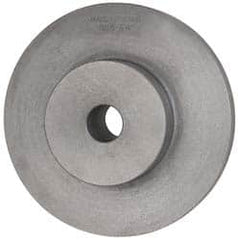 Bison - Adapter Back Plate for 6-1/4" Diam Self Centering Lathe Chucks - 0.98" Through Hole Diam, 3.46mm ID, 6.7" OD, 0.98" Flange Height, Cast Iron - Exact Tooling