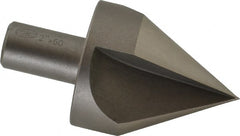 Keo - 2" Head Diam, 3/4" Shank Diam, 3 Flute 60° High Speed Steel Countersink - Exact Tooling