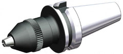 Kennametal - BT40 Taper, 20mm Inside Hole Diam, 96mm Projection, Whistle Notch Adapter - Through Coolant - Exact Tooling