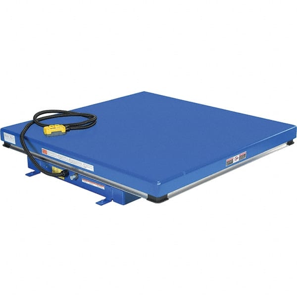 Vestil - 3,000 Lb Capacity Hydraulic Scissor Lift - 7" to 43" Lift Height, 48" Platform Length x 48" Platform Width - Exact Tooling