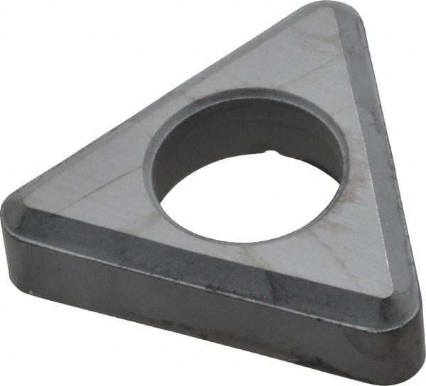 Kennametal - 5.82mm Inscribed Circle, Triangle Turning Shim for Indexables - 1/8" Thick, ITSN Shim Style - Exact Tooling