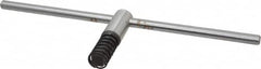 Bison - 20, 25" Chuck Diam Compatibility, Lathe Chuck Key - Compatible with 4-Jaw Chucks, Self Ejecting, 5-33/64" Body Length, 0.748" Actual Key Square Size - Exact Tooling