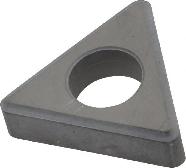 Kennametal - 1/2" Inscribed Circle, Triangle Boring Bar Shim for Indexables - 3/16" Thick, ITSN Shim Style, Negative Rake - Exact Tooling