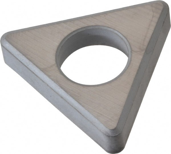 Kennametal - 5/8" Inscribed Circle, Triangle Boring Bar Shim for Indexables - 3/16" Thick, ITSN Shim Style, Negative Rake - Exact Tooling