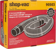 Shop-Vac - 8' Hose Length, 2-1/2" Hose - Exact Tooling