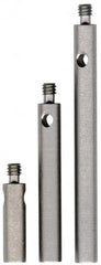 Fowler - M2 Female and Male Connection, 3mm Stem Diameter, Stainless Steel, CMM Stylus Extension - 40mm Overall Length, 4mm Outer Diameter, For Use with CMM Touch Trigger Probes - Exact Tooling