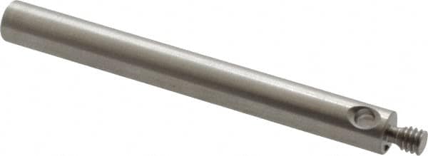 Fowler - M2 Female and Male Connection, 3mm Stem Diameter, Stainless Steel, CMM Stylus Extension - 30mm Overall Length, 4mm Outer Diameter, For Use with CMM Touch Trigger Probes - Exact Tooling