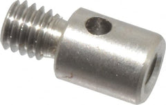 Fowler - M3 Female, M2 Male, Stainless Steel, CMM Thread Adapter - 5mm Long - Exact Tooling