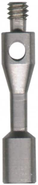 Fowler - 3 mm Ball Diameter, Stainless Steel Stem, M2 Thread, Ruby Point Disc Tip CMM Stylus - 13 mm Overall Length - Exact Tooling