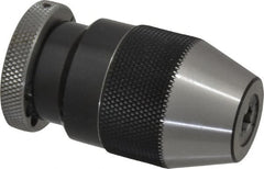 Albrecht - JT1, 1/64 to 1/4" Capacity, Steel Tapered Mount Drill Chuck - Keyless, 1.38" Sleeve Diam, 2.44" Open Length - Exact Tooling