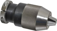 Albrecht - JT33, 1/64 to 3/8" Capacity, Steel Tapered Mount Drill Chuck - Keyless, 1.69" Sleeve Diam, 3.13" Open Length - Exact Tooling