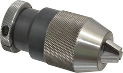 Albrecht - JT2, 1/64 to 3/8" Capacity, Steel Tapered Mount Drill Chuck - Keyless, 1.69" Sleeve Diam, 3.13" Open Length - Exact Tooling