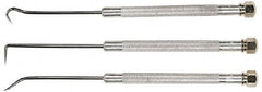 General - 3 Piece Probe Set - Carbon Steel - Exact Tooling