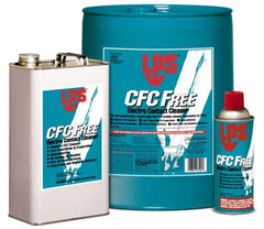 LPS - 5 Gallon Pail Contact Cleaner - 0°F Flash Point, Flammable, Food Grade, Plastic Safe - Exact Tooling