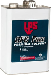 LPS - 1 Gallon Bottle Contact Cleaner - 0°F Flash Point, Flammable, Food Grade, Plastic Safe - Exact Tooling
