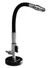 Silvent - Blow Gun Flexblow with Magnetic Base - 3/8 FPT, 11.42" Hose Length, 7.57" Tube Length, 145 psi, 158°F - Exact Tooling