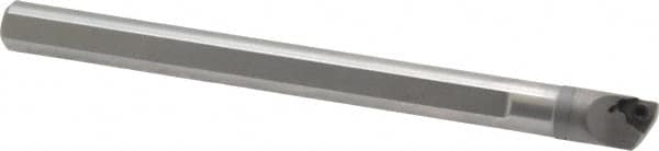 Kennametal - 0.347" Min Bore Diam, 4" OAL, 5/16" Shank Diam, GSBIW Indexable Boring Bar - 1.248" Max Bore Depth, WP.. Insert, Screw Holding Method - Exact Tooling