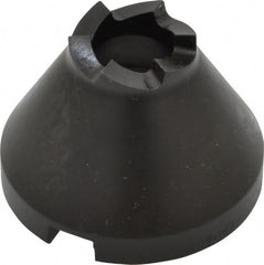 Rohm - 0.8268 to 1.5748" Turning Diam, Carbide Tooth Disc, Left Hand Rotation, Face Driver Disc - 30mm Clamping Length, 0.7874" Min Clamping Diam - Exact Tooling