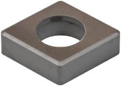 Kennametal - 3/4" Inscribed Circle, Diamond (Shape) Turning Shim for Indexables - 0.255" Thick, ICSN Shim Style, Negative Rake - Exact Tooling