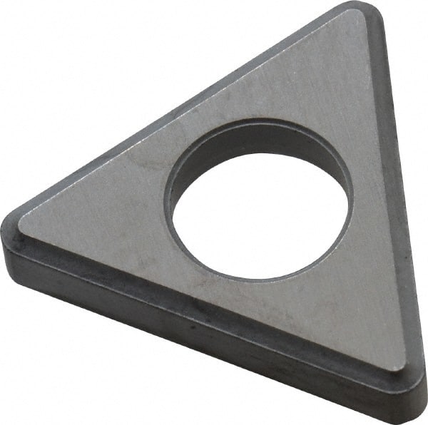 Kennametal - 1/2" Inscribed Circle, Triangle Boring Bar Shim for Indexables - 1/8" Thick, ITSN Shim Style, Negative Rake - Exact Tooling