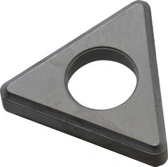 Kennametal - 1/2" Inscribed Circle, Triangle Boring Bar Shim for Indexables - 1/8" Thick, ITSN Shim Style, Negative Rake - Exact Tooling