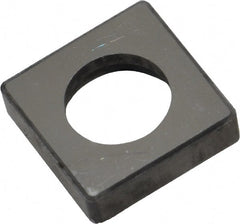Made in USA - 3/4" Inscribed Circle, Square Shim for Indexables - Carbide, 3/16" Thick, ISSN Shim Style, Negative Rake, Left Hand Cut - Exact Tooling