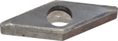 Made in USA - 3/8" Inscribed Circle, Diamond (Shape) Shim for Indexables - Carbide, 1/8" Thick, IVSN Shim Style, Negative Rake, Right Hand Cut - Exact Tooling