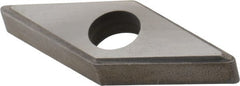 Made in USA - 1/2" Inscribed Circle, Diamond (Shape) Shim for Indexables - Carbide, 3/16" Thick, IVSN Shim Style, Negative Rake, Right Hand Cut - Exact Tooling