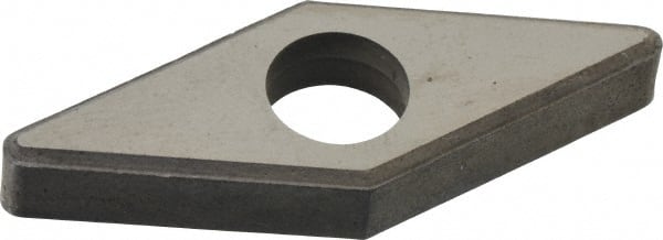 Made in USA - 1/2" Inscribed Circle, Diamond (Shape) Shim for Indexables - Carbide, 3/16" Thick, IVSN Shim Style, Negative Rake - Exact Tooling