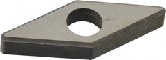 Made in USA - 1/2" Inscribed Circle, Diamond (Shape) Shim for Indexables - Carbide, 3/16" Thick, IVSN Shim Style, Negative Rake - Exact Tooling