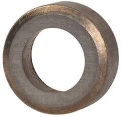 Made in USA - 1/2" Inscribed Circle, Round Shim for Indexables - Carbide, 3/16" Thick, IRSN Shim Style, Negative Rake - Exact Tooling