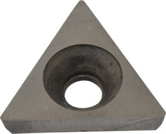 Made in USA - 1/2" Inscribed Circle, Triangle Shim for Indexables - Carbide, 1/8" Thick, PTP Shim Style, Positive Rake - Exact Tooling