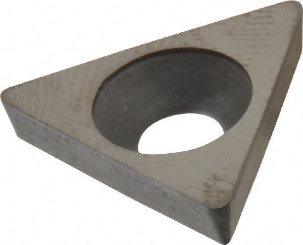 Made in USA - 1/2" Inscribed Circle, Triangle Shim for Indexables - Carbide, 1/8" Thick, PTP Shim Style, Positive Rake - Exact Tooling