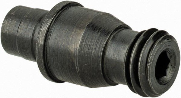 Made in USA - NL-46, 1/2" Inscribed Circle, 3/32" Hex Socket, 1/4-28 Thread, Negative Lock Pin for Indexable Turning Tools - 0.67" OAL - Exact Tooling