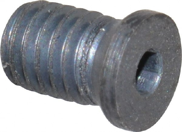 Made in USA - Hex Socket for Indexables - #10-32 Thread, Industry Std S-34, For Use with Shims - Exact Tooling