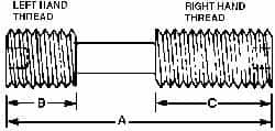 Made in USA - Hex Socket Differential Screw for Indexables - 3/8-24 Thread, Industry Std XNS-610, For Use with Clamps - Exact Tooling