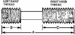 Made in USA - Hex Socket Differential Screw for Indexables - 3/8-24 Thread, Industry Std XNS-610, For Use with Clamps - Exact Tooling